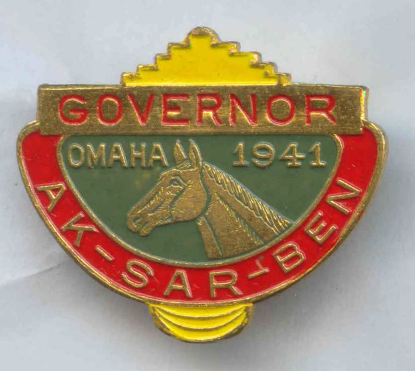 1941 Governor Pin Image