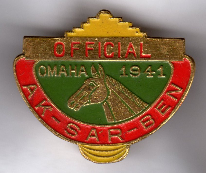 1941 Racing Official Pin Image