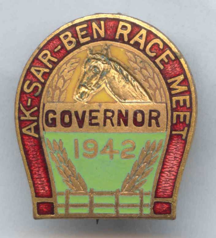1942 Governor Pin Image