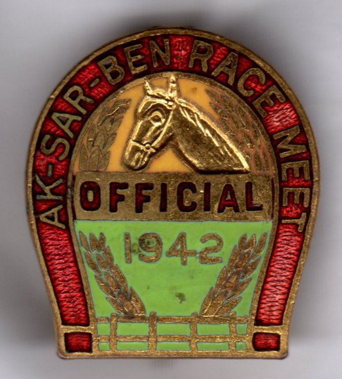 1942 Racing Official Pin Image