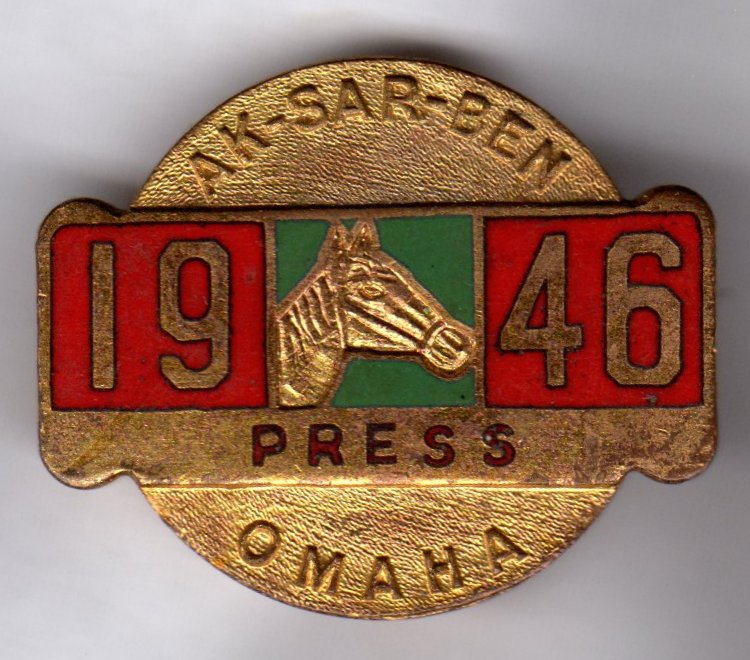 1946 Racing Press Pin Image