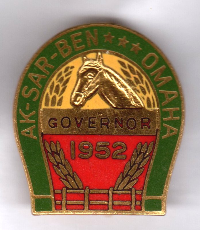 1952 Governor Pin Image