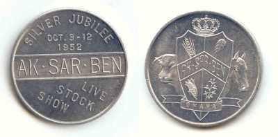 1952 Stock Show Token Image