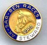 1956 Racing Steward Pin Image
