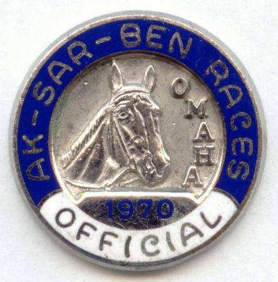 1970 Racing Official Pin Image