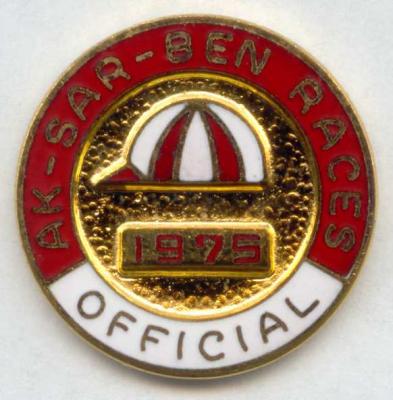 1975 Racing Official Pin Image