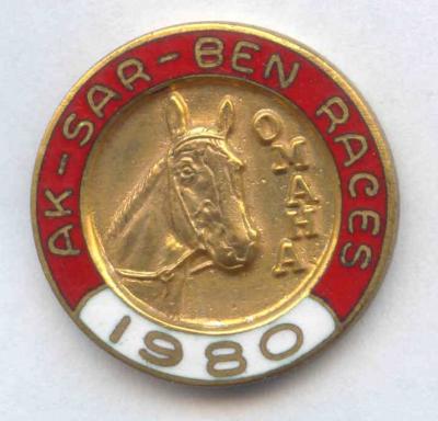 1980 Racing Official Pin Image