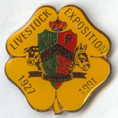1991 Livestock Show Official Pin Image