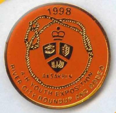 1998 Livestock Show Official Pin Image