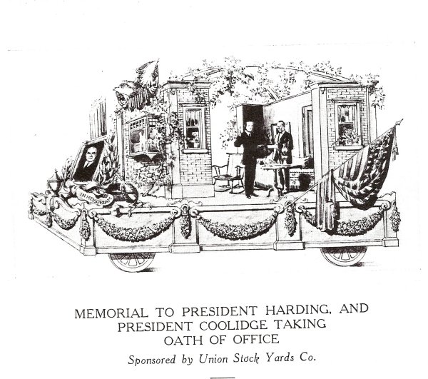 Memorial to President Harding Image