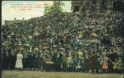 Crowd Watching Ak-Sar-Ben Parade Image