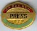 1936 Livestock Show Press Pin Image