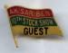 1937 Livestock Show Guest Pin Image