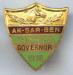 1938 Governor Pin Image