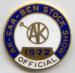 1972 Livestock Show Official Pin Image